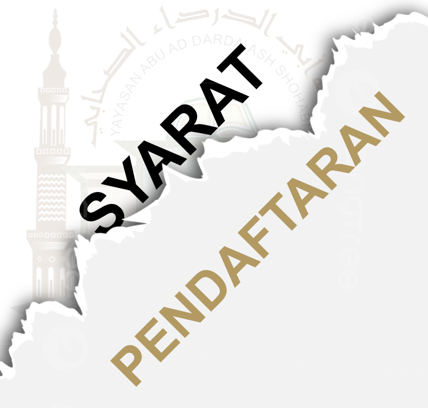 Syarat Pendaftaran